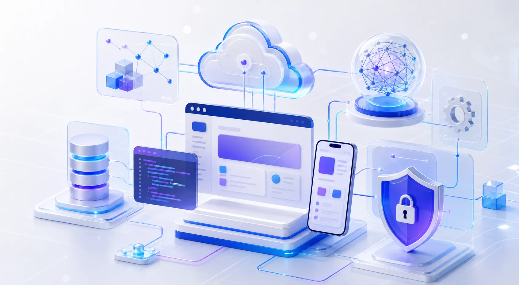 Cloud, software, mobile, database and security solution ecosystem